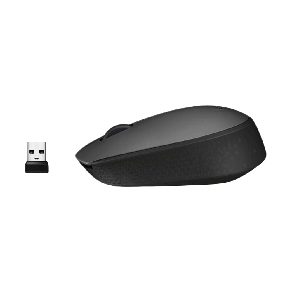 MOUSE WIRELESS LOGITECH M171D GRAY BLACK thumbnail 3