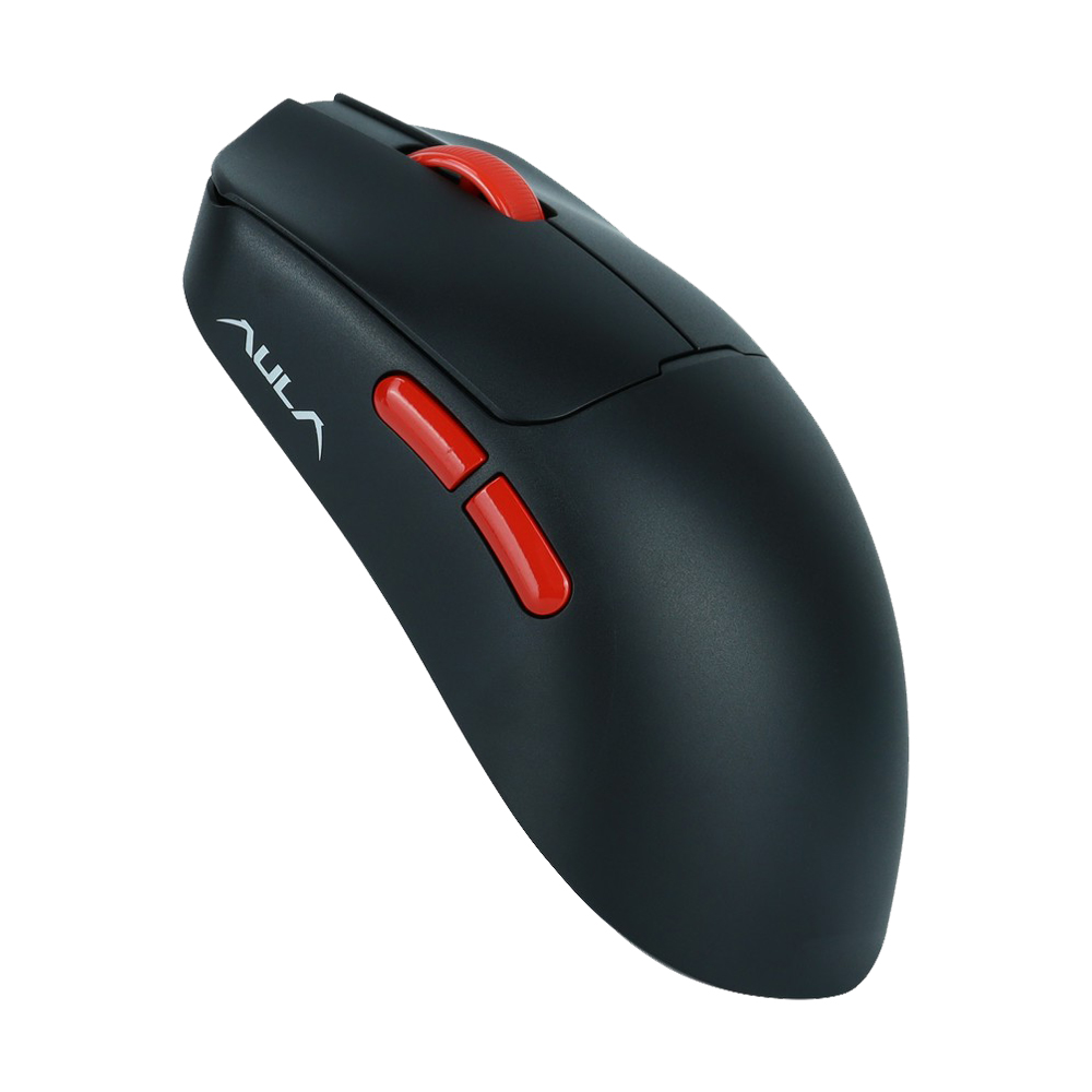 MOUSE WIRELESS BLUETOOTH AULA SC380 PRO BLACK (เมาส์ไร้สาย+แท่นชาร์จ) thumbnail 2