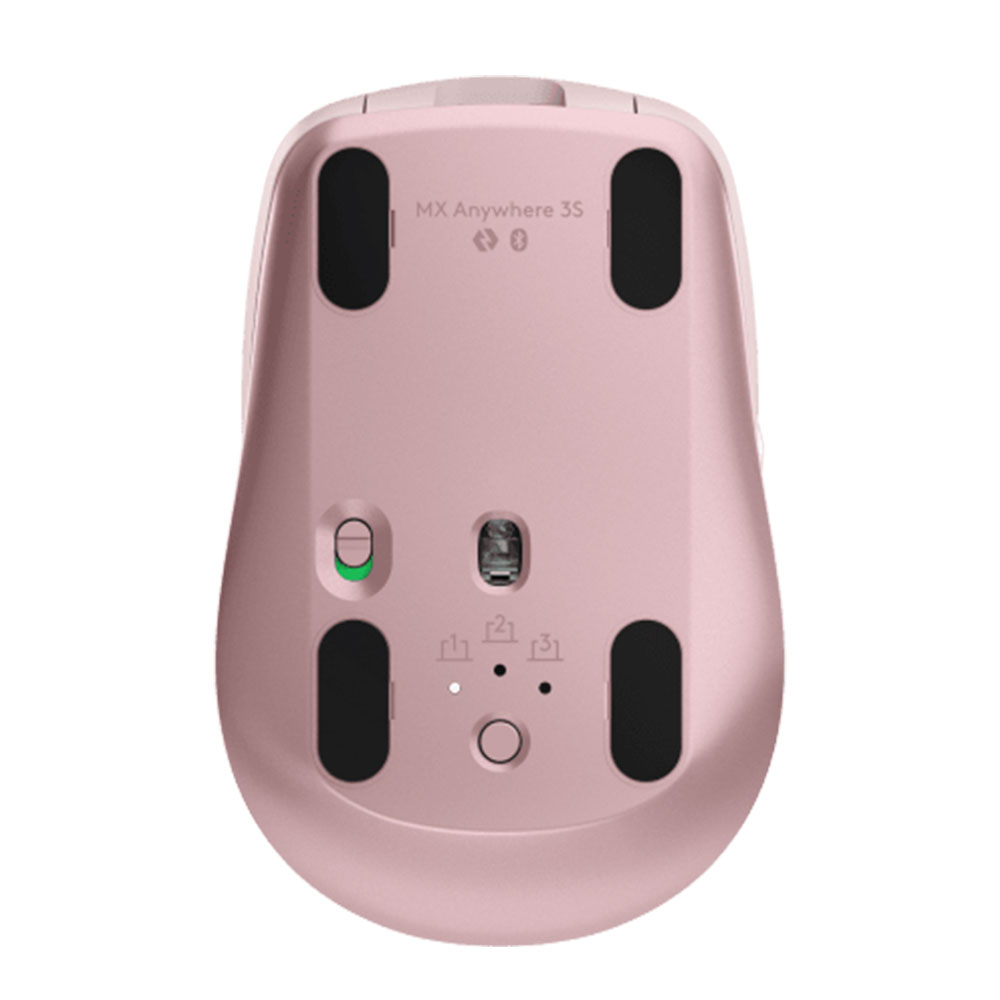 MOUSE WIRELESS LOGITECH MX ANYWHERE 3S PALE ROSE (BLUETOOTH) thumbnail 3