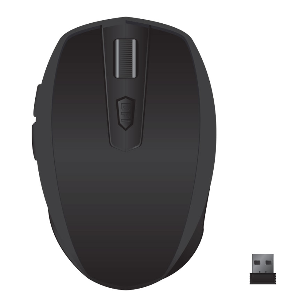 nubwo MOUSE WIRELESS NUBWO NMB-010 BLACK GRAY — product image 1