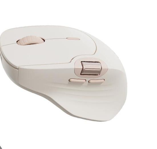 rapoo MOUSE WIRELESS RAPOO MT560 MILKTEA BROWN (BLUETOOTH) — product image 1