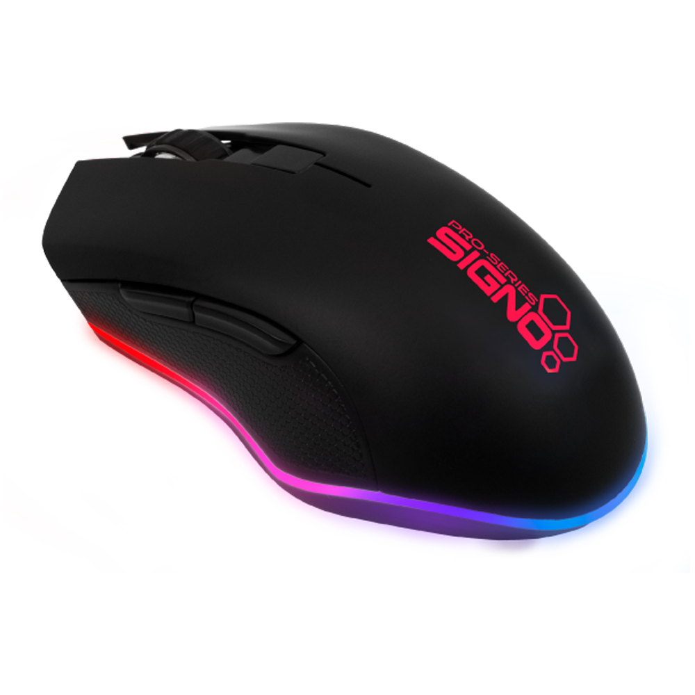 MOUSE SIGNO GM907 CENTRO GAMING BLACK (เมาส์สาย) thumbnail 2