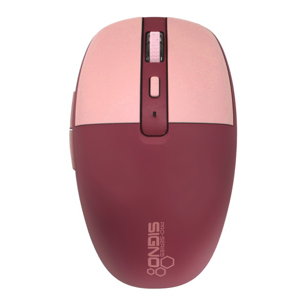 signo MOUSE WIRELESS SIGNO BM193 PINK (BLUETOOTH / SILENT) — product image 1