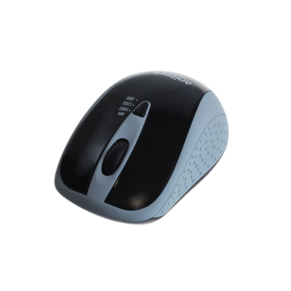 MOUSE WIRELESS ANITECH W214 GREY thumbnail 2