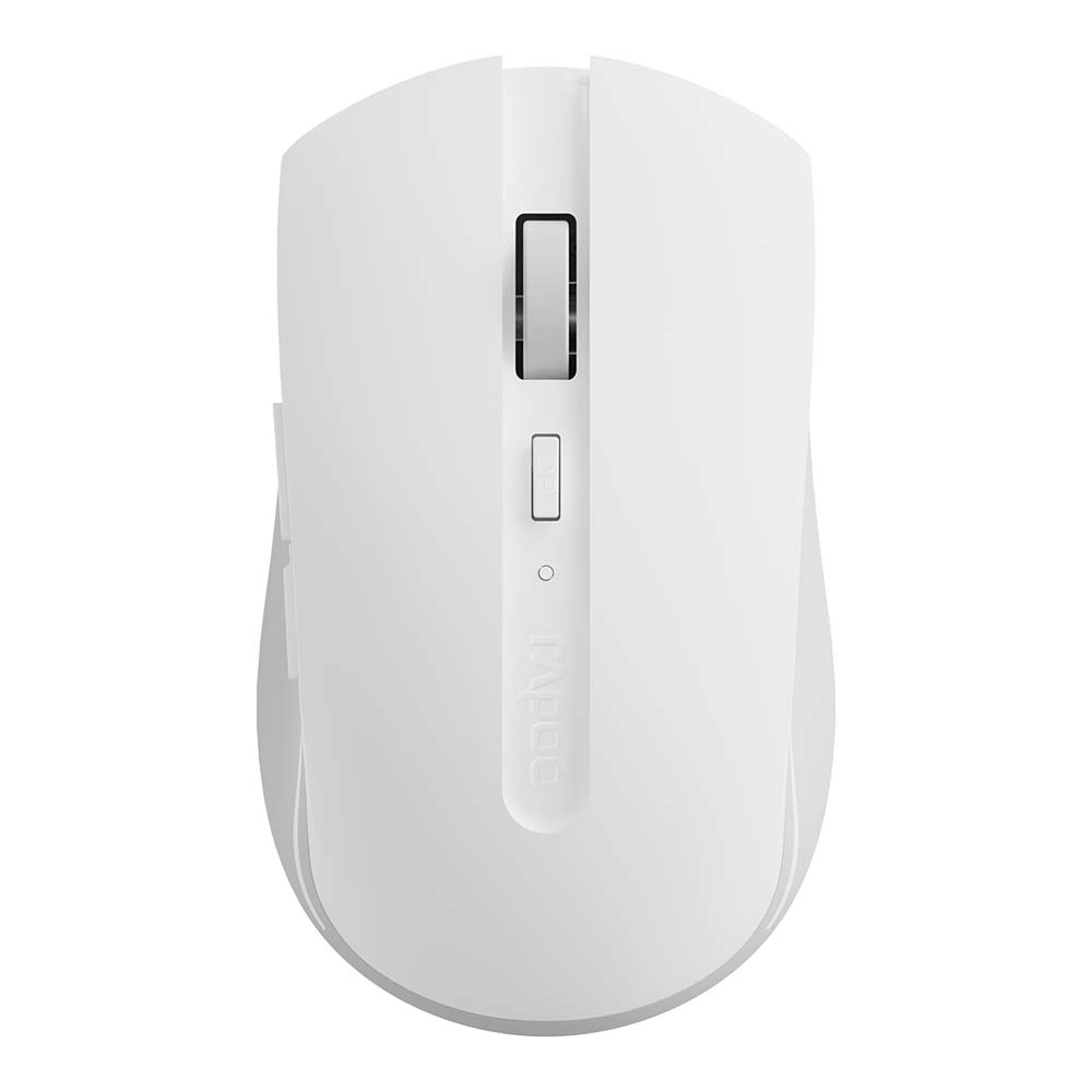 rapoo MOUSE WIRELESS RAPOO M350 WHITE (BLUETOOTH) — product image 1