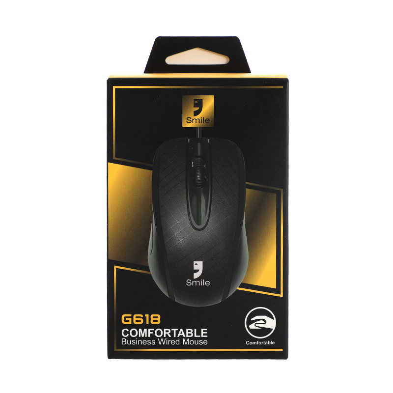 MOUSE SMILE G618 BLACK thumbnail 3