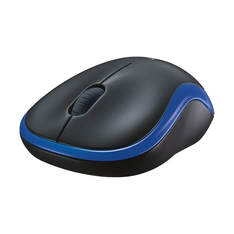 MOUSE WIRELESS LOGITECH M185BL BLACK BLUE thumbnail 3