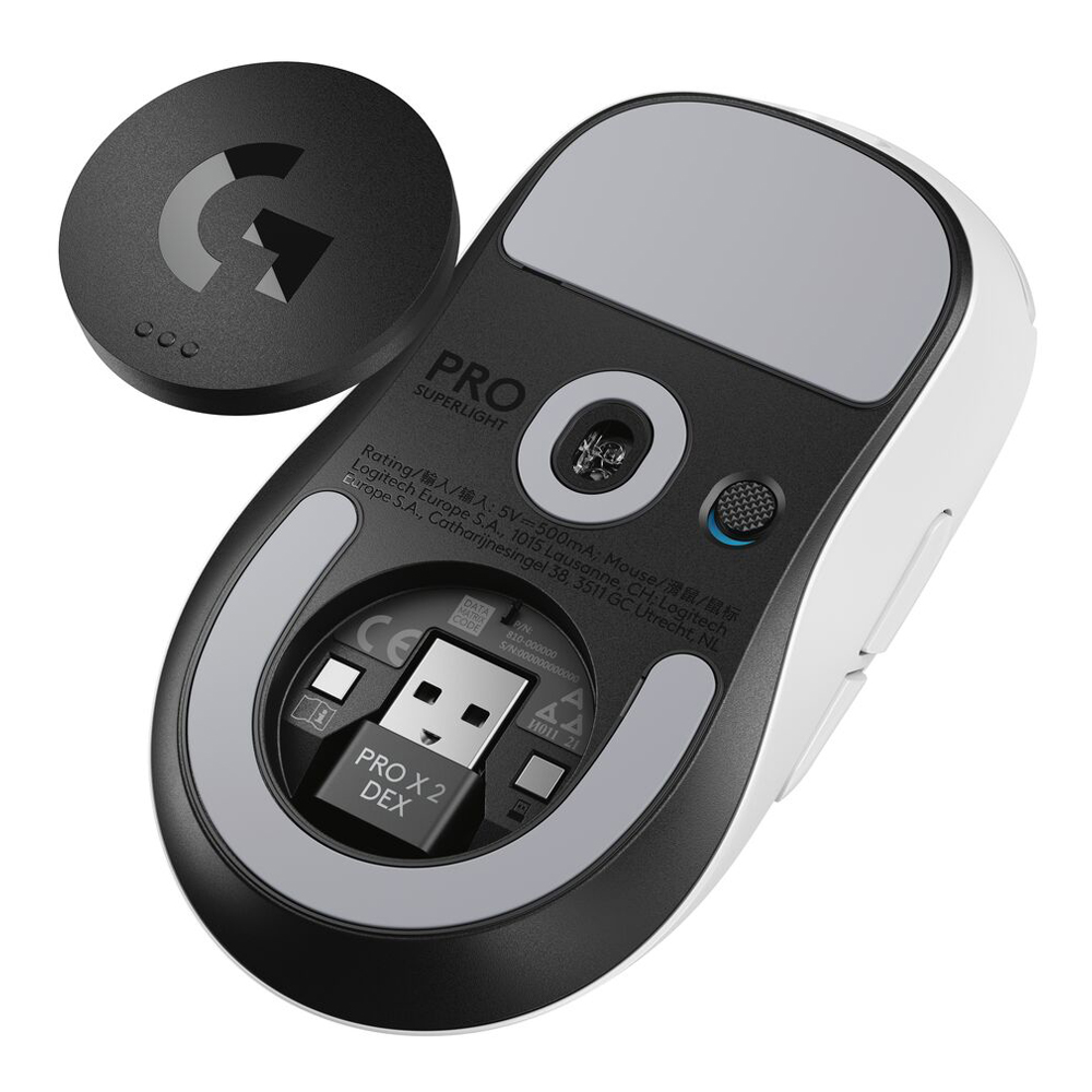 MOUSE WIRELESS LOGITECH G PRO X SUPERLIGHT 2 DEX WHITE (เมาส์ไร้สาย) thumbnail 3