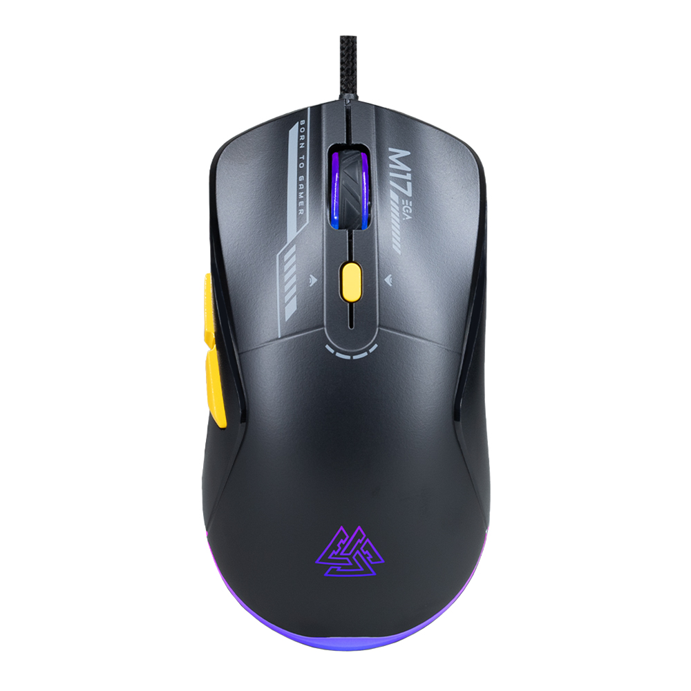 MOUSE EGA TYPE M17 BLACK (เมาส์สาย) thumbnail 2