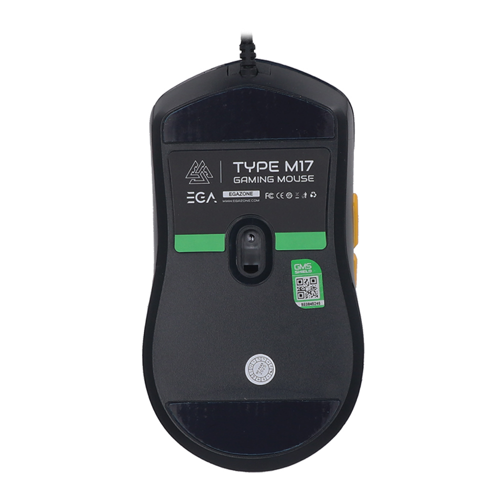 MOUSE EGA TYPE M17 BLACK (เมาส์สาย) thumbnail 6