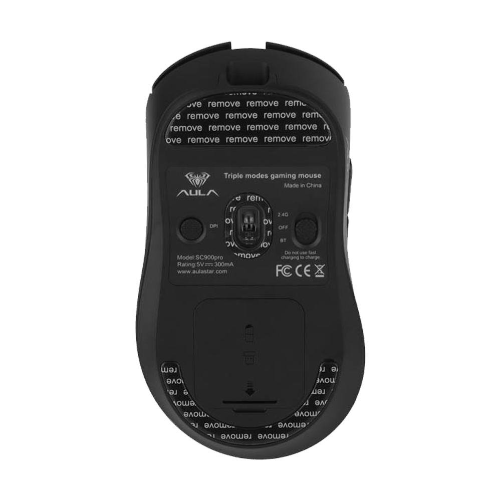 MOUSE WIRELESS BLUETOOTH AULA SC900 PRO BLACK 8K (เมาส์ไร้สาย) thumbnail 3
