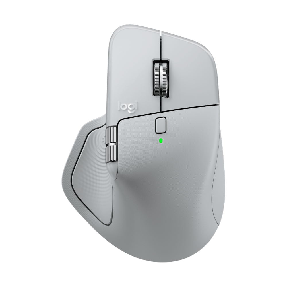 logitech MOUSE WIRELESS LOGITECH MX MASTER 4 PALE GREY (BLUETOOTH) — product image 1