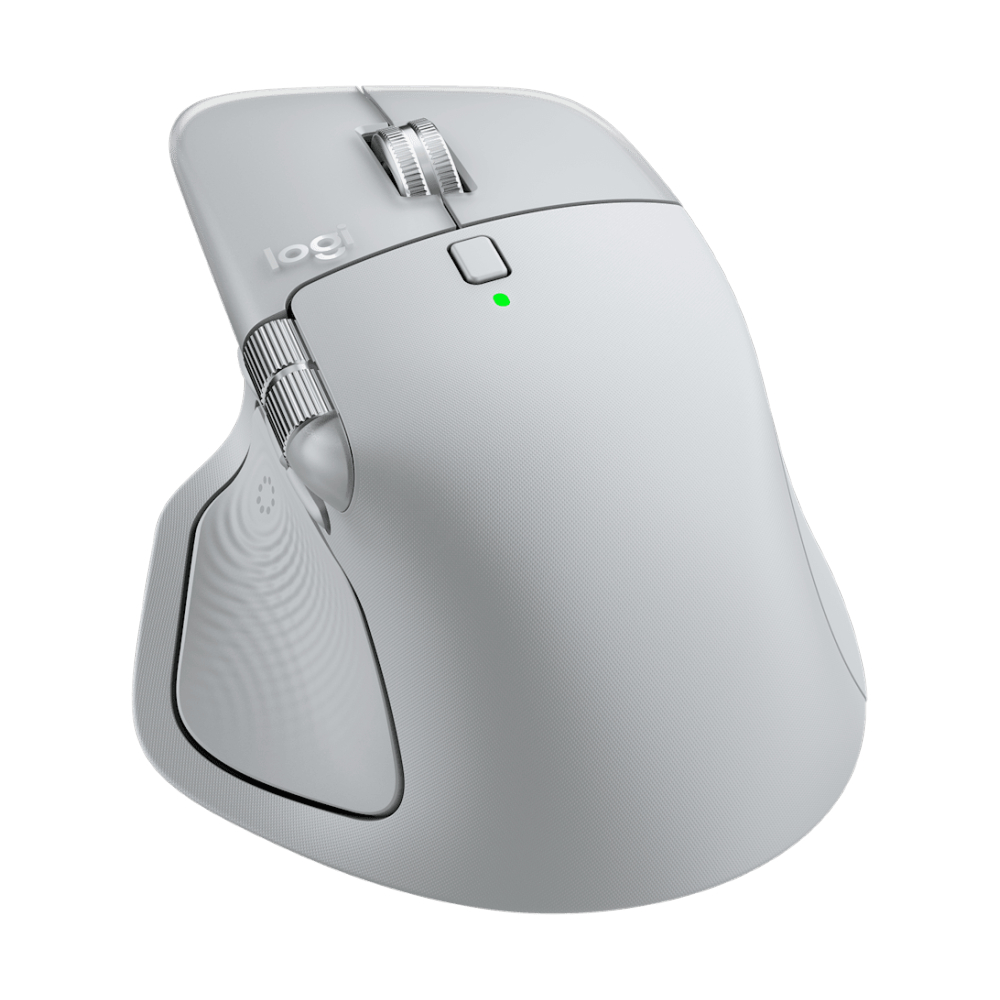 MOUSE WIRELESS LOGITECH MX MASTER 4 PALE GREY (BLUETOOTH) thumbnail 5