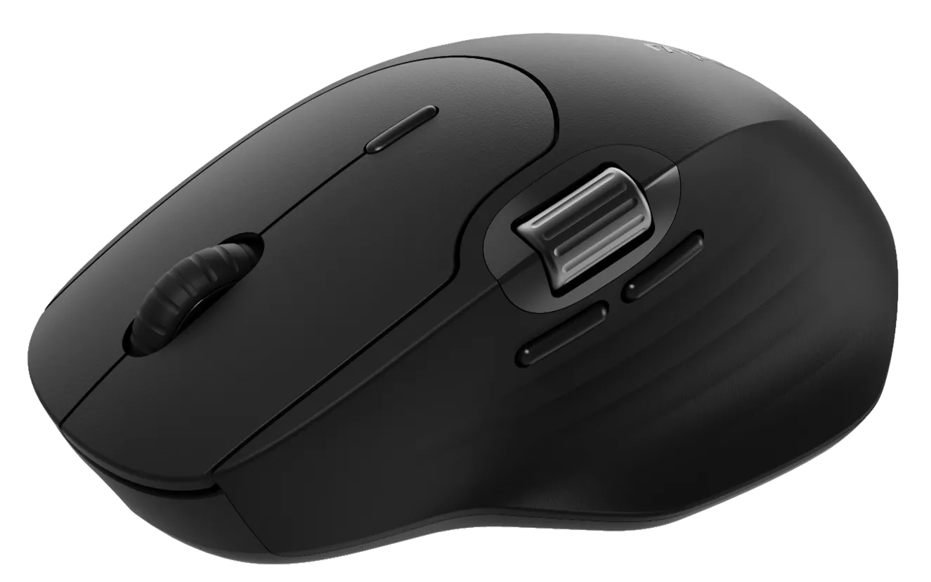 MOUSE WIRELESS RAPOO MT560 BLACK (BLUETOOTH) thumbnail 2