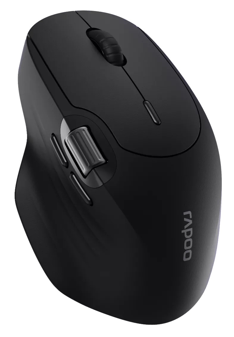 MOUSE WIRELESS RAPOO MT560 BLACK (BLUETOOTH) thumbnail 3