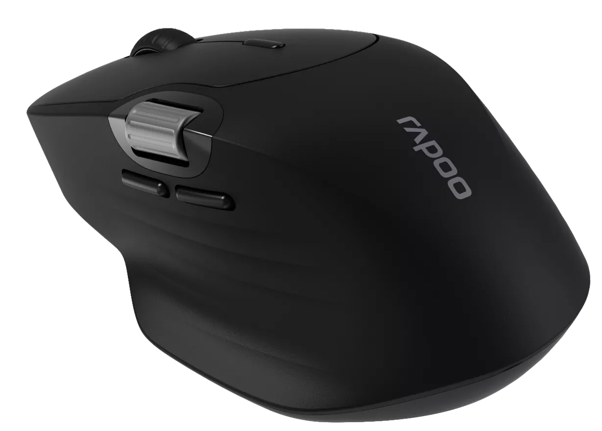 MOUSE WIRELESS RAPOO MT560 BLACK (BLUETOOTH) thumbnail 4
