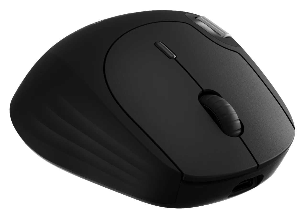 MOUSE WIRELESS RAPOO MT560 BLACK (BLUETOOTH) thumbnail 5