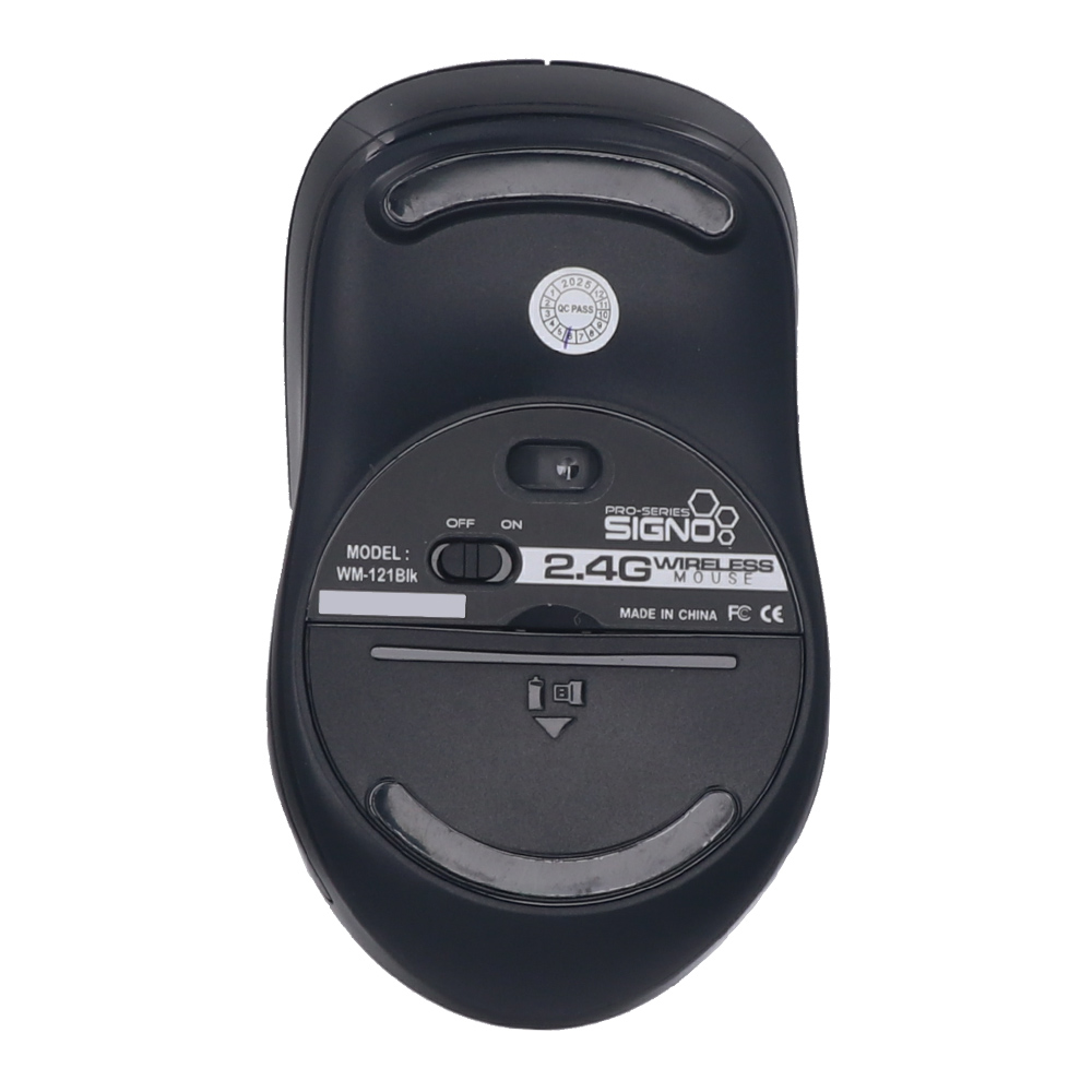 MOUSE WIRELESS SIGNO WM121 BLACK (SILENT) thumbnail 4