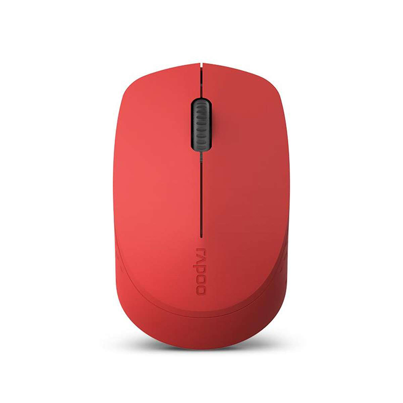 rapoo MOUSE WIRELESS RAPOO MSM100 RED (BLUETOOTH / SILENT) — product image 1