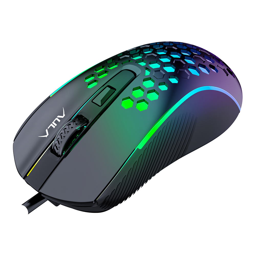 MOUSE AULA S11 BLACK (เมาส์สาย) thumbnail 2