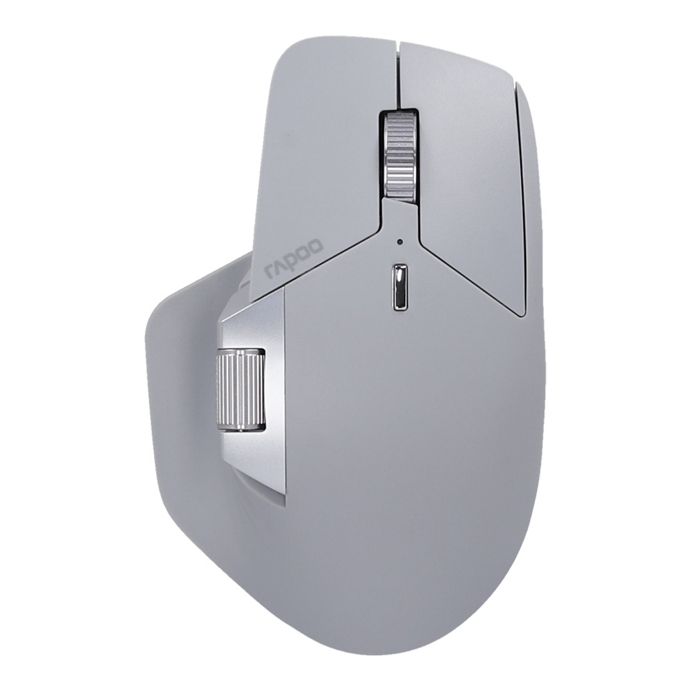 MOUSE WIRELESS RAPOO MT760L GREY WHITE (BLUETOOTH) thumbnail 3