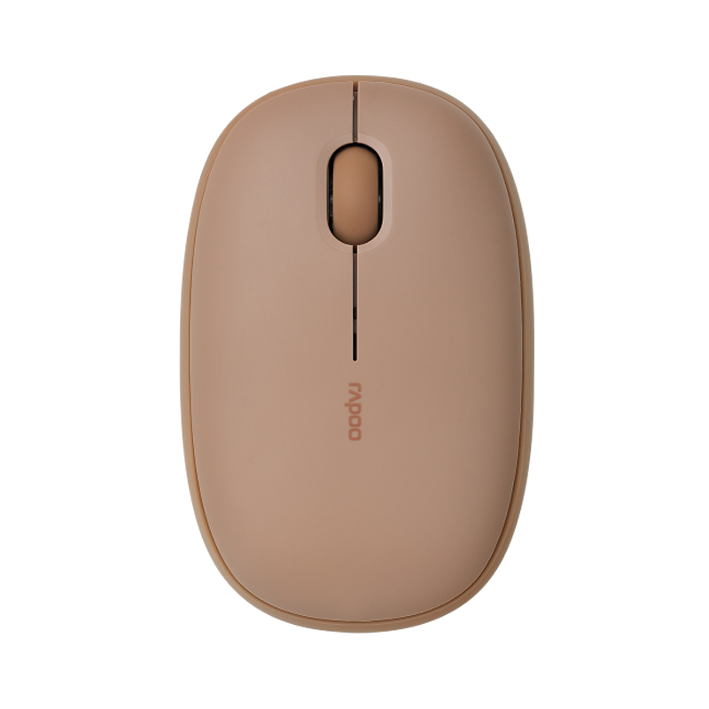 rapoo MOUSE WIRELESS RAPOO M650 BROWN (BLUETOOTH / SILENT) — product image 1