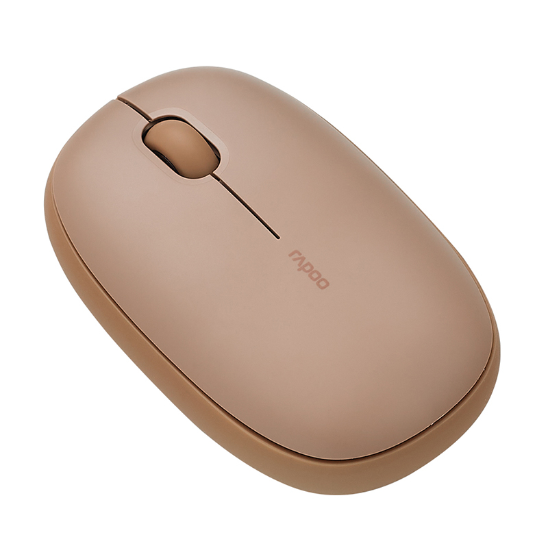 MOUSE WIRELESS RAPOO M650 BROWN (BLUETOOTH / SILENT) thumbnail 2