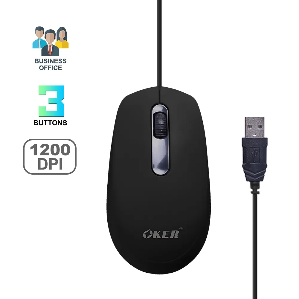 oker MOUSE OKER M145 BLACK — product image 1