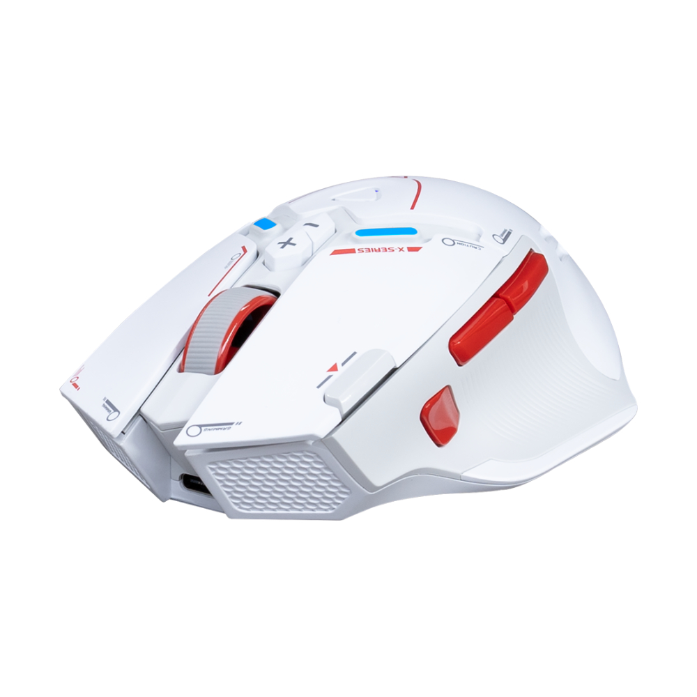 MOUSE WIRELESS BLUETOOTH NUBWO X210 VORTEX WHITE (เมาส์ไร้สาย) thumbnail 4