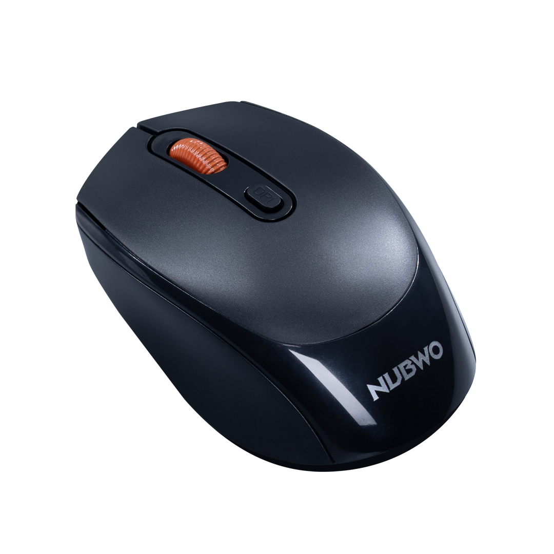 MOUSE WIRELESS NUBWO NMB032 GREY thumbnail 2