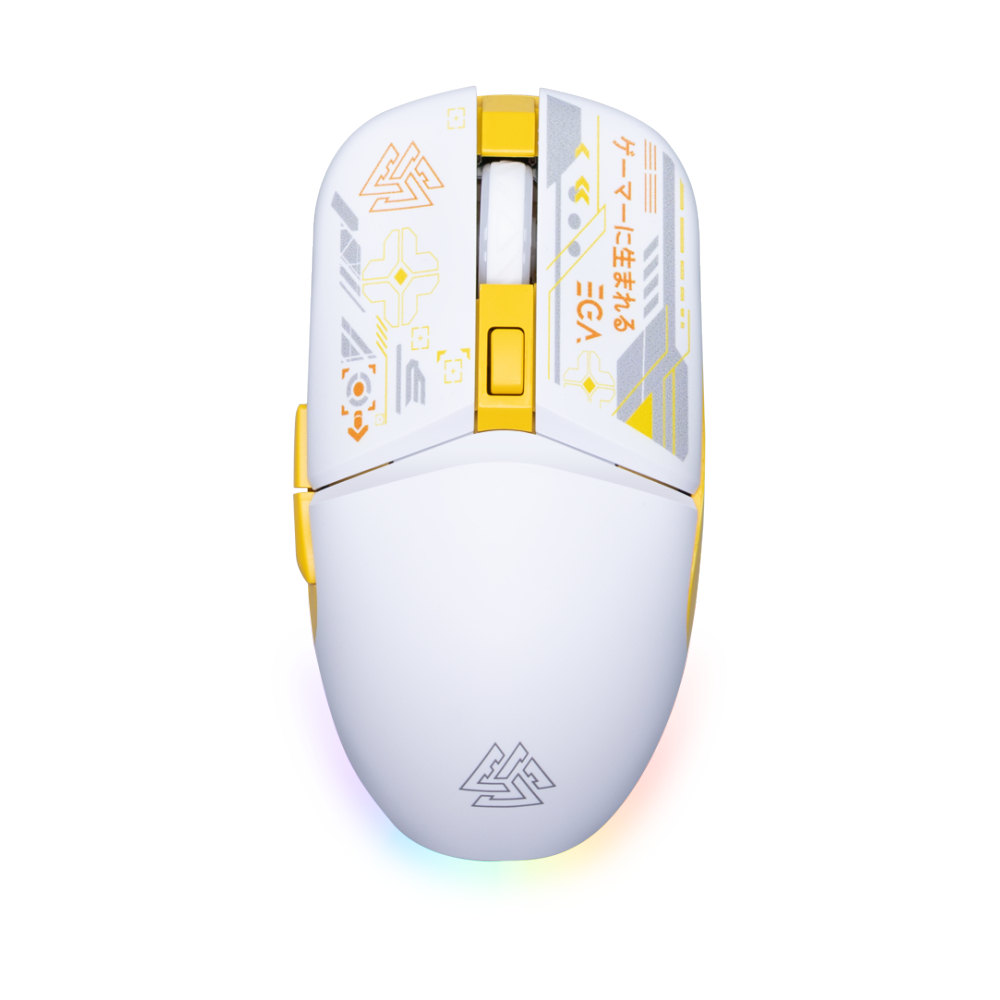 ega MOUSE WIRELESS BLUETOOTH EGA M16 WHITE (เมาส์ไร้สาย) — product image 1
