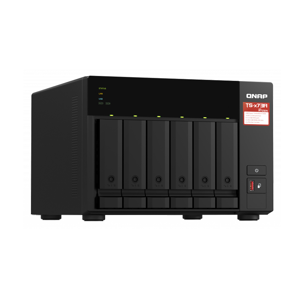 NAS QNAP (TS-673A-8G, Without HDD.) thumbnail 5