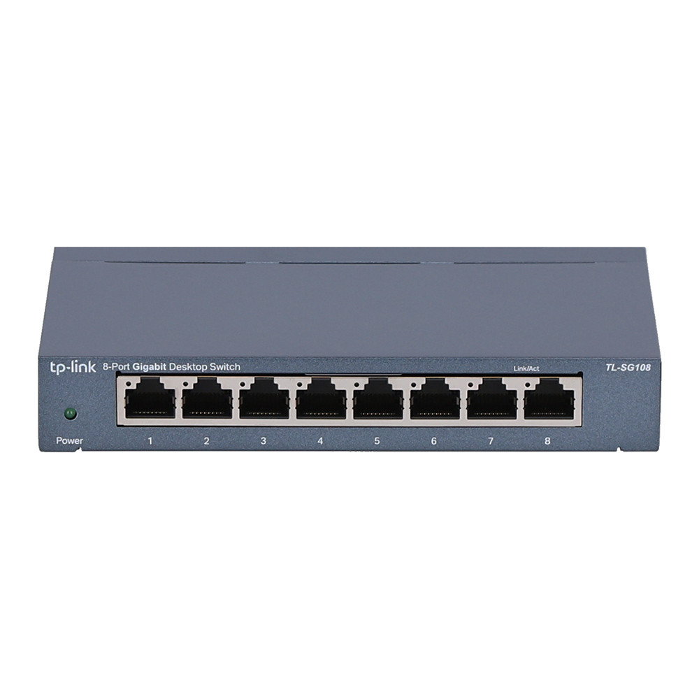 Gigabit Switching Hub 8 Port TP-LINK TL-SG108 (7") thumbnail 2