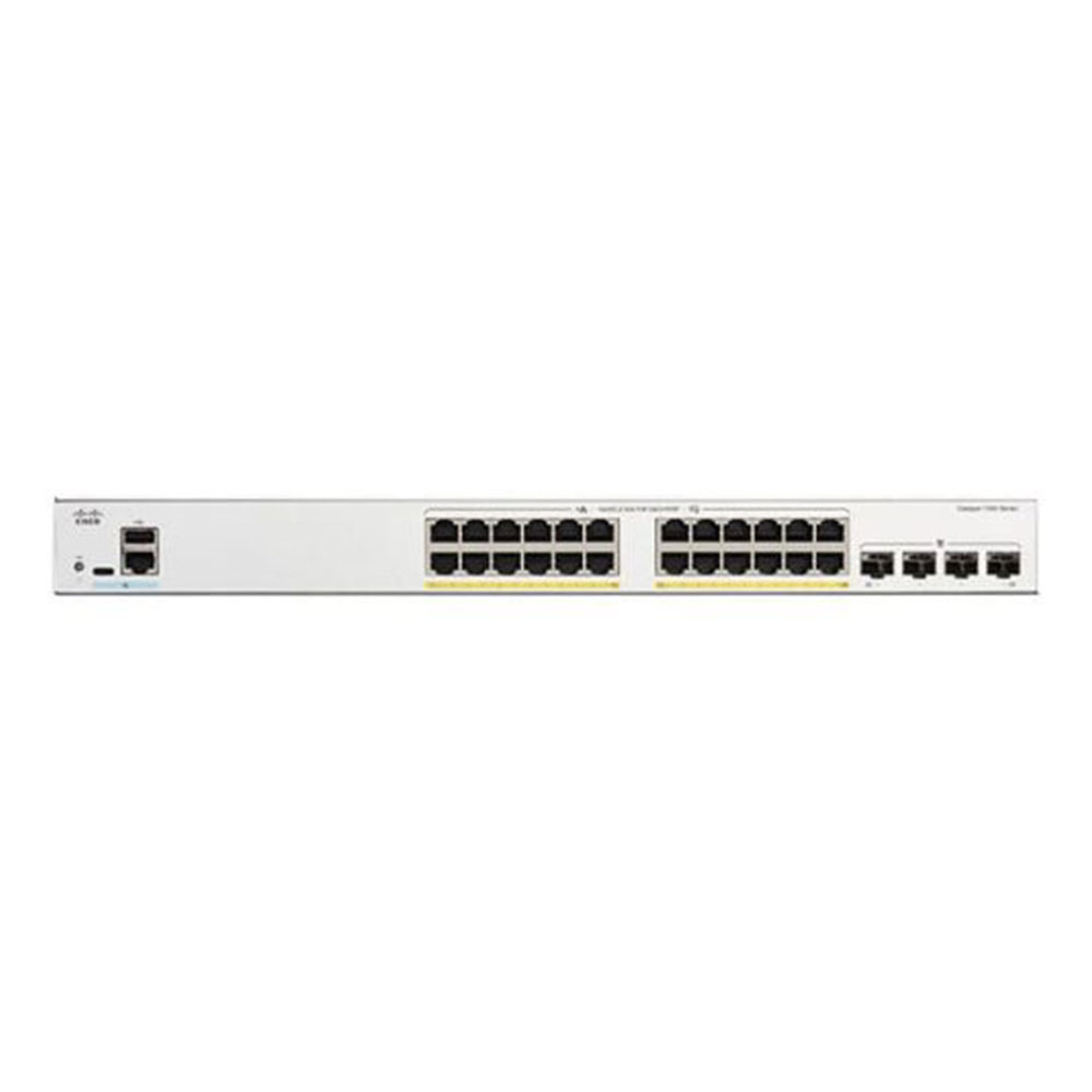 cisco Gigabit Switching Hub 24 Port CISCO C1300-24T-4X (17'',+4 SFP) — product image 1