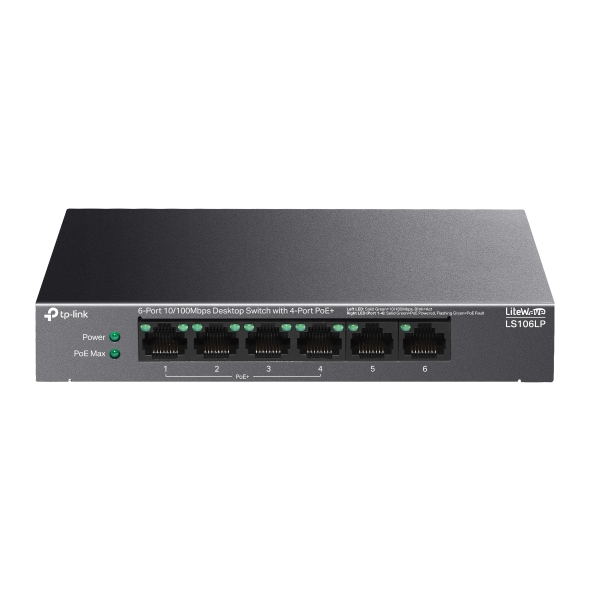tp-link Switching Hub 6 Port TP-LINK LS106LP (6") — product image 1