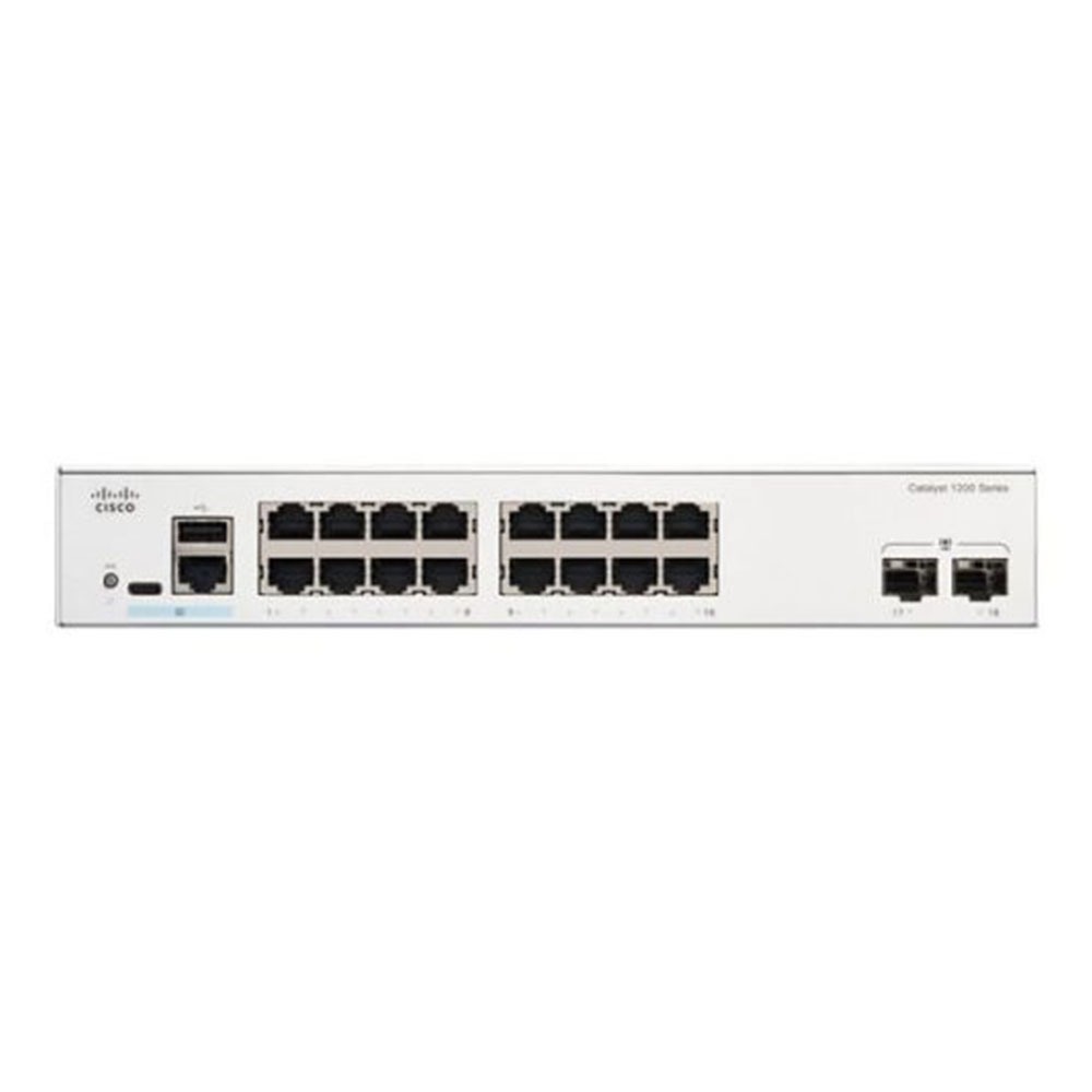 cisco Gigabit Switching Hub 16 Port CISCO C1200-16T-2G (11",+2SFP) — product image 1