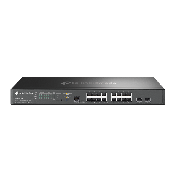 tp-link Gigabit Switching Hub TP-LINK TL-SG3218XP-M2 (19",16-Port 2.5G,2-Port 10GE SFP+,8 — product image 1