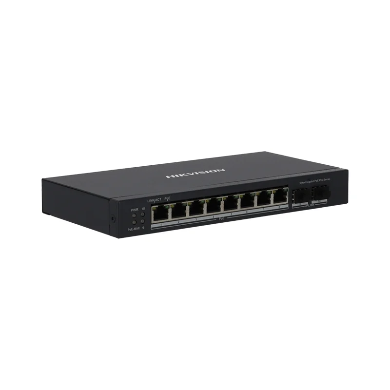 Gigabit Switching Hub 8 Port HIKVISION DS-3E1510P-SI (8") thumbnail 3