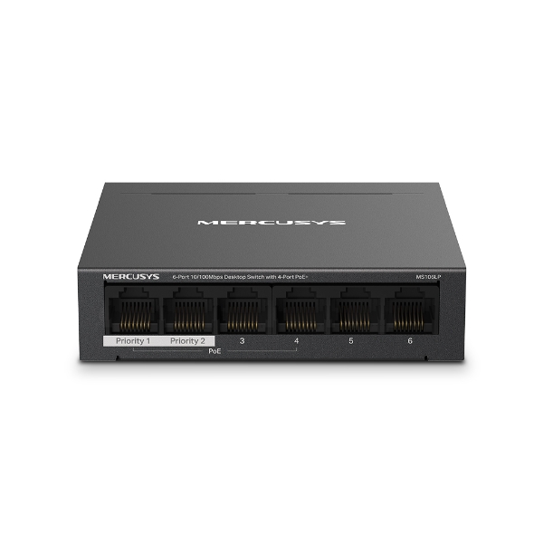mercusys Switching Hub 6 Port MERCUSYS MS106LP 6 Port (4",4 PoE) — product image 1