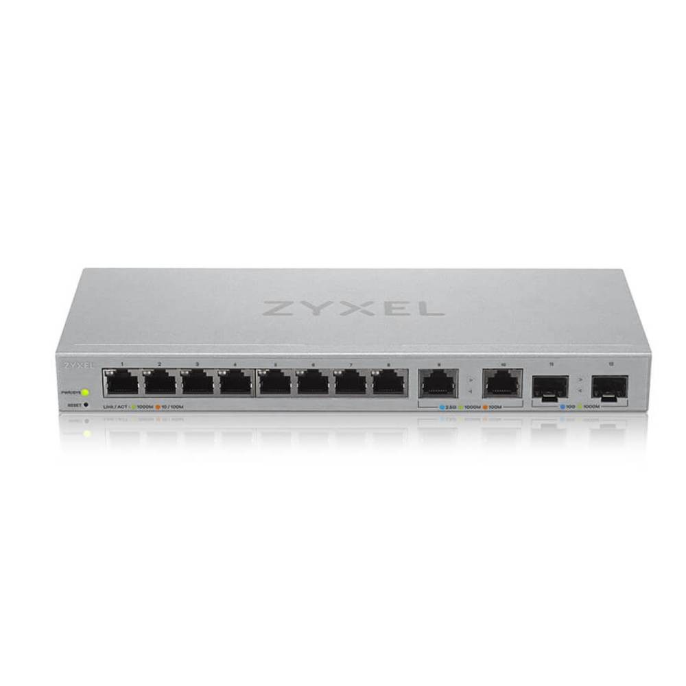 GigaBit Switching Hub 8 Port ZYXEL XGS1210-12 (10") thumbnail 3