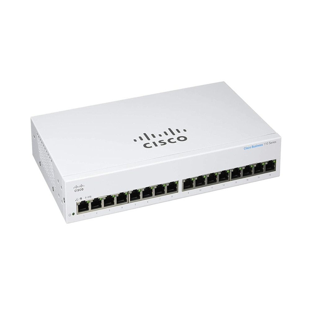 cisco Gigabit Switching Hub 16 Port CISCO CBS110-16T-EU (11'') — product image 1