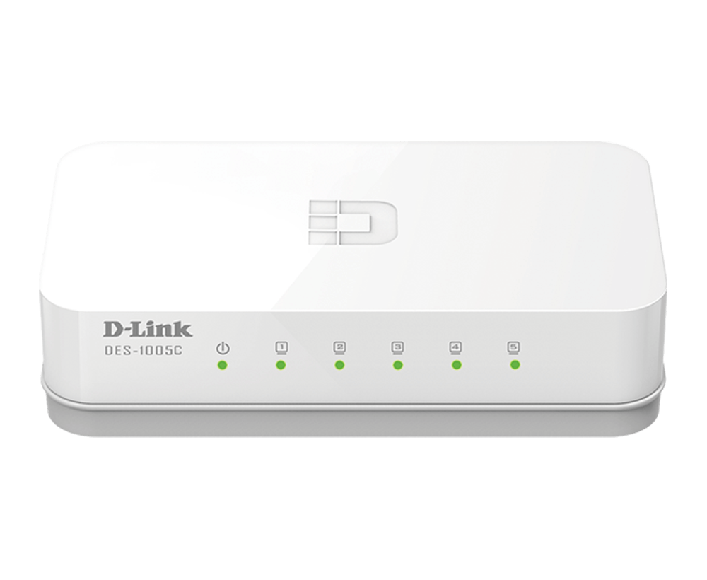 d-link Switching Hub 5 Port D-LINK DES-1005C (4'') — product image 1