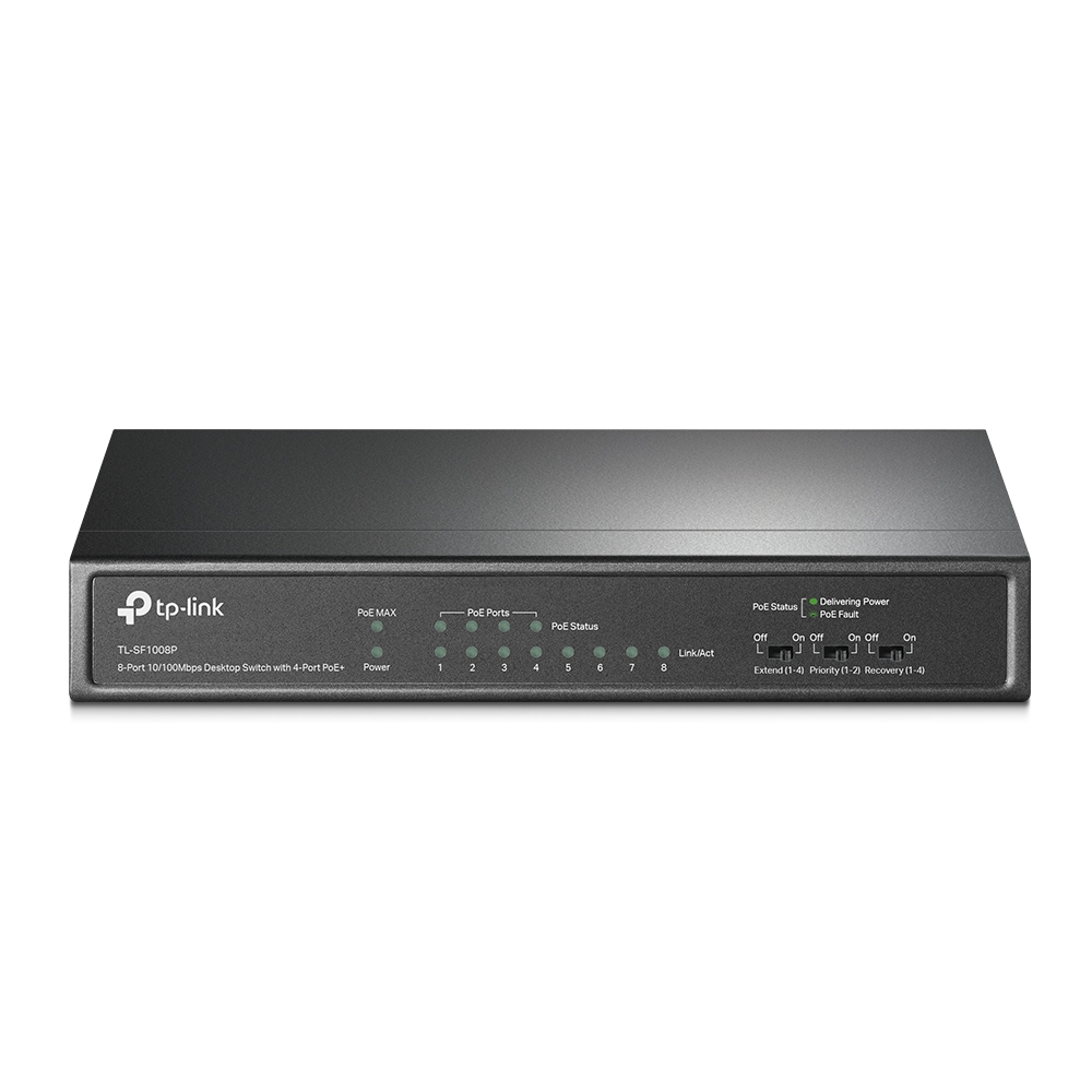 tplink Switching Hub 8 Port TP-LINK TL-SF1008P (7'',4 PoE) — product image 1