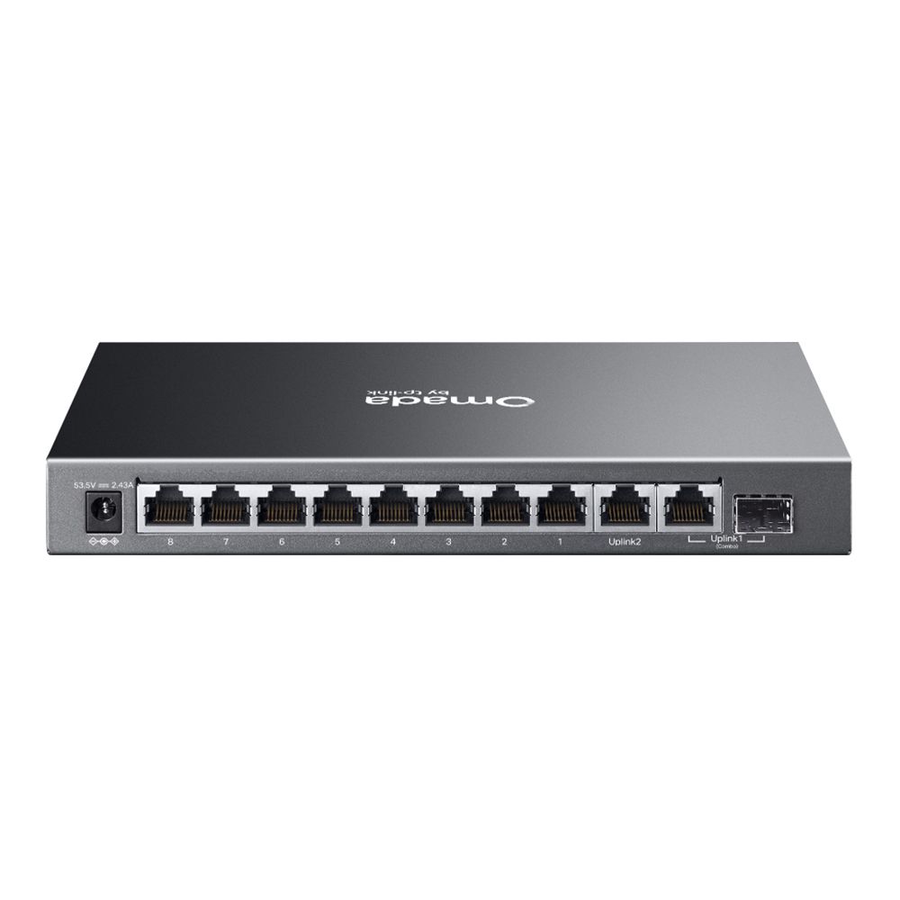 Gigabit Switching Hub 8 Port TP-LINK Omada ES210GMP (8'',8 PoE,+1 SFP) thumbnail 3