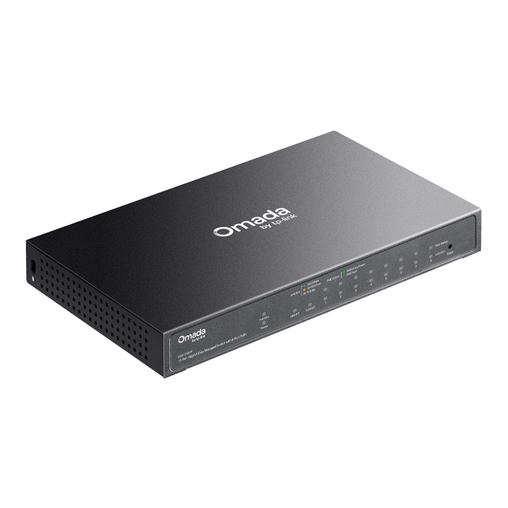 Gigabit Switching Hub 8 Port TP-LINK Omada ES210GMP (8'',8 PoE,+1 SFP) thumbnail 5