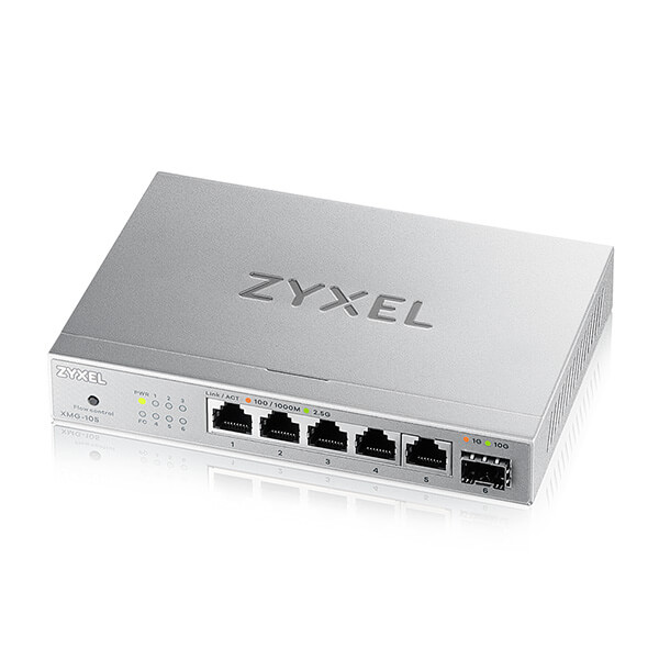 zyxel Gigabit Switching Hub ZYXEL (XMG-105) 5 Port 2.5G + 10G SFP+ — product image 1