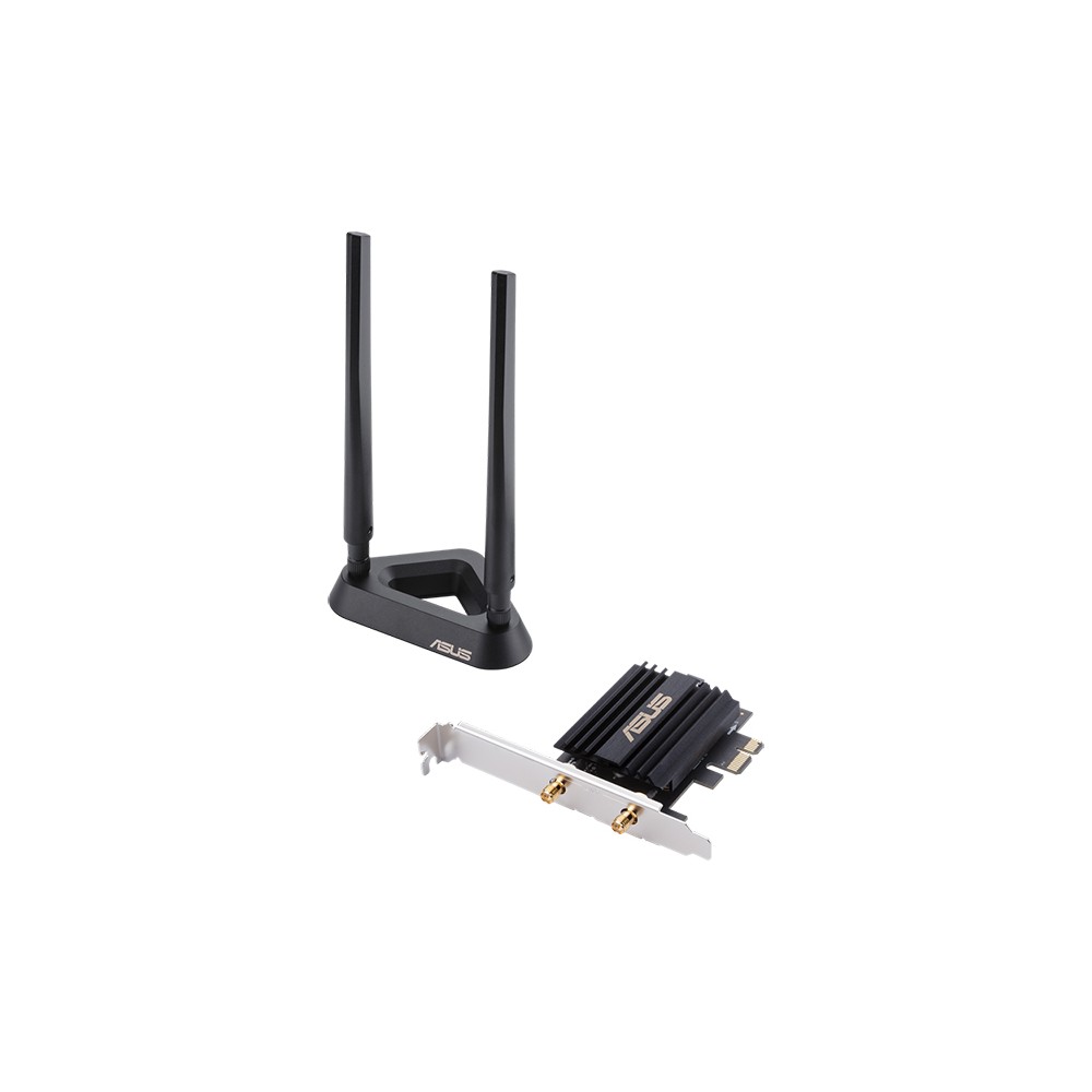 Wireless PCIe Adapter ASUS (PCE-AX58BT) AX3000 Dual Band WiFi 6 Bluetooth 5.0 thumbnail 3