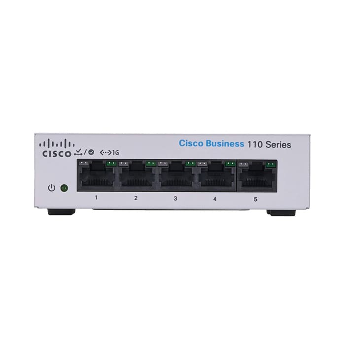 cisco Gigabit Switching Hub 5 Port CISCO CBS110-5T-D-EU (4'') — product image 1