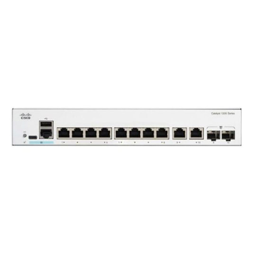 cisco Gigabit Switching Hub 8 Port CISCO C1200-8T-E-2G (11'') — product image 1
