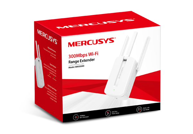 Range Extender MERCUSYS (MW300RE) N300 thumbnail 3